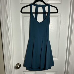 Teal Sleeveless Dress